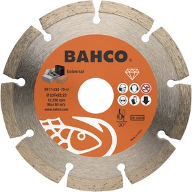 Disque diamant utilisation universelle Bahco 3917-230-7S-U