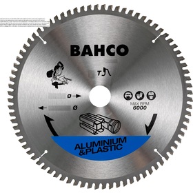 Lame de scie circulaire Bahco 8501-18S pour l'aluminium et plastique