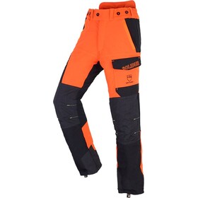 Pantalon professionnel pour bucherons Solidur Infinity Orange CL1 TYPE A