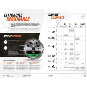 Choisir sa lame de scie circulaire Bahco