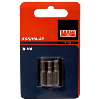 Embout 1/4 pour vis 6 pans 25 mm - h5, par 3 - 59S/H5-3P - Bahco