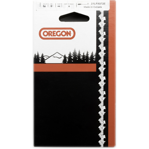 Chaine professionnelle carré Oregon 21LPX072E 325 1,5mm 72 maillons