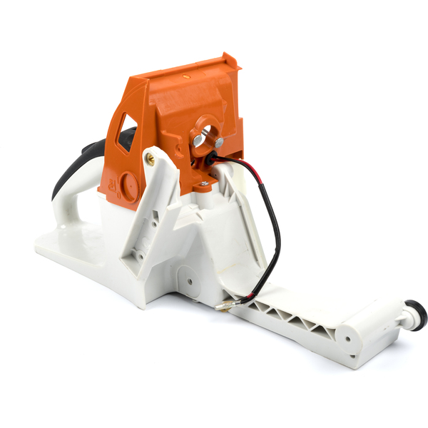 Poignée de gaz complète avec réservoir pour tronçonneuse Stihl 066, MS650 et MS660