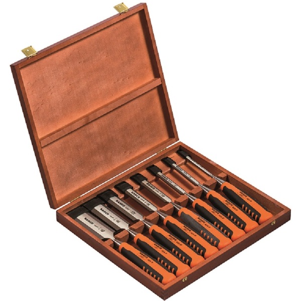 Coffret de 8 ciseaux à bois 424P-S8-EUR Bahco