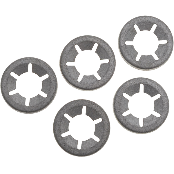 Jeu de 5 pastilles d'arrêt/clips diamètre 12 x 21mm pour verrouillage d'axe