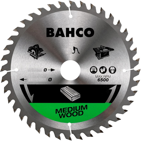 Lame de scie circulaire 125mm Bahco 8501-2 pour le bois