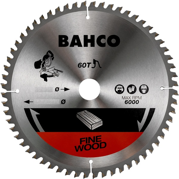 Lame de scie circulaire Bahco 8501-210-30-48SW pour le bois