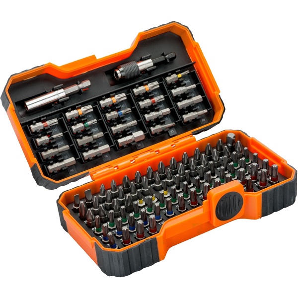 Coffret d'embouts 1/4', vis Phillips, Pozidriv et TORX® Tamper et vis 6 pans Bahco