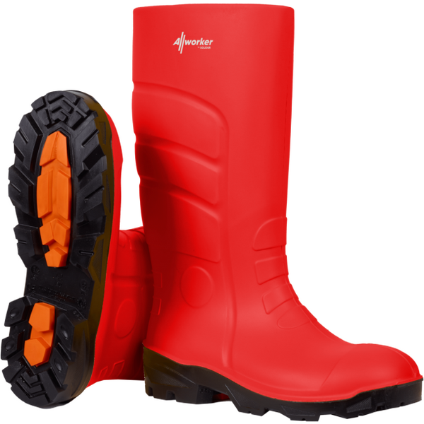 Bottes de sécurité multi-usages Solidur S4 ALLWORKER Rouge