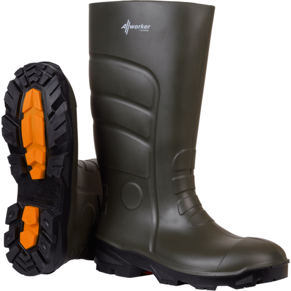 Bottes de sécurité multi-usages Solidur S5 ALLWORKER vertes