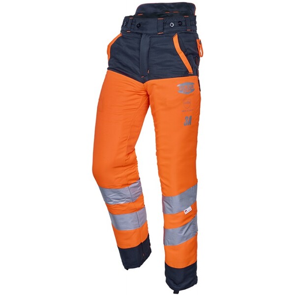 Pantalon de protection anti-coupure Solidur GLOW Classe 3 orange