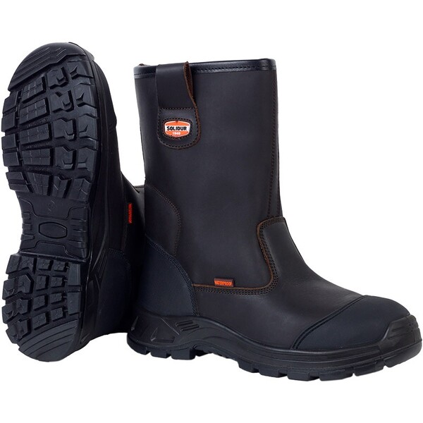 Paire de bottes de sécurité fourrée Solidur S7L SNOW