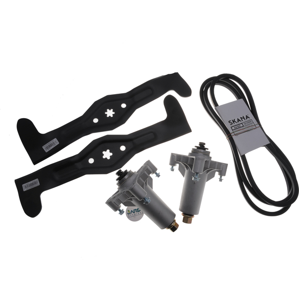 Kit lames, courroies et paliers pour tondeuse autoportée AYP 92cm avec